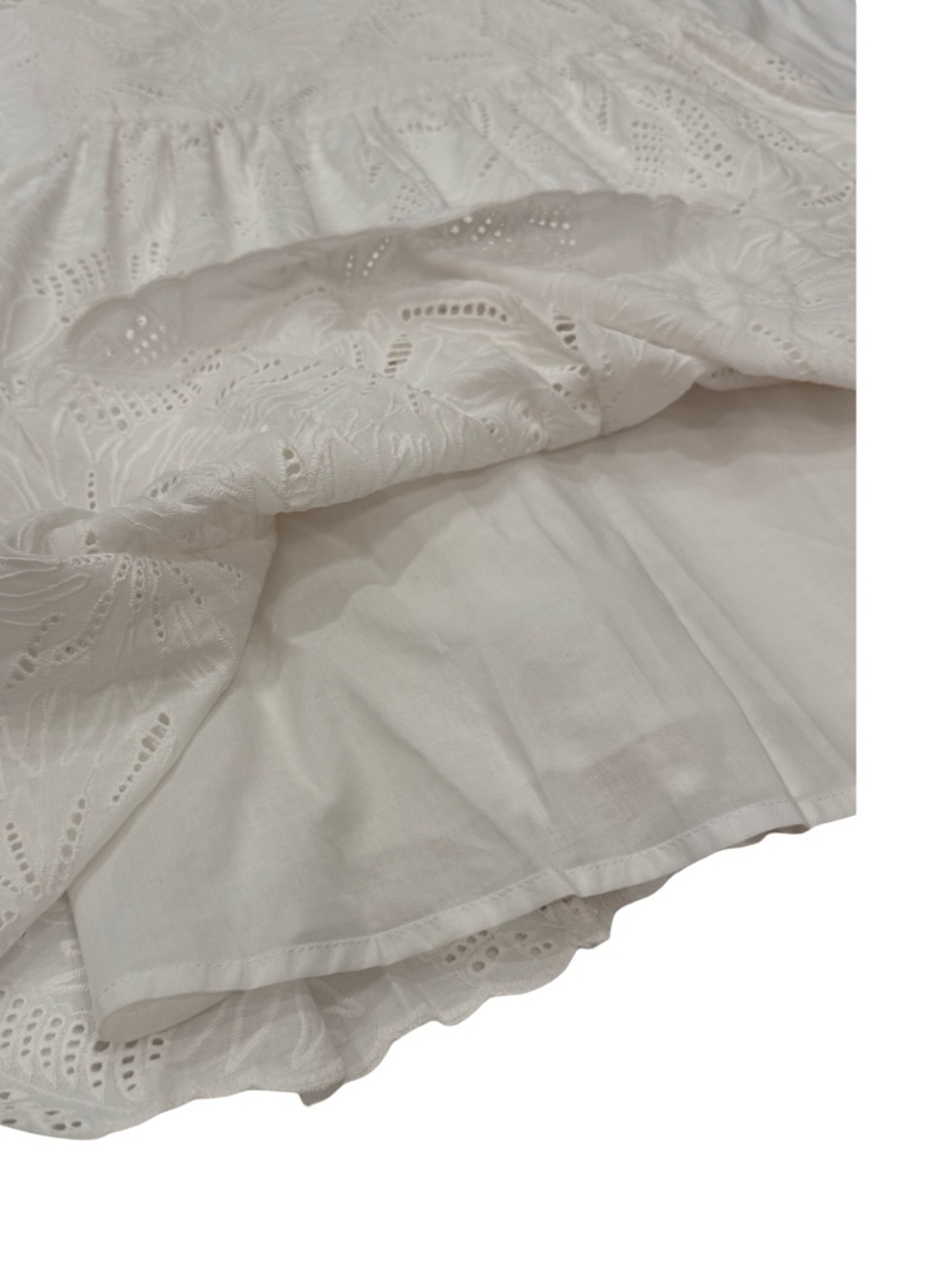 Michael Kors White Eyelet Tiered Sundress - Picture 8 of 11
